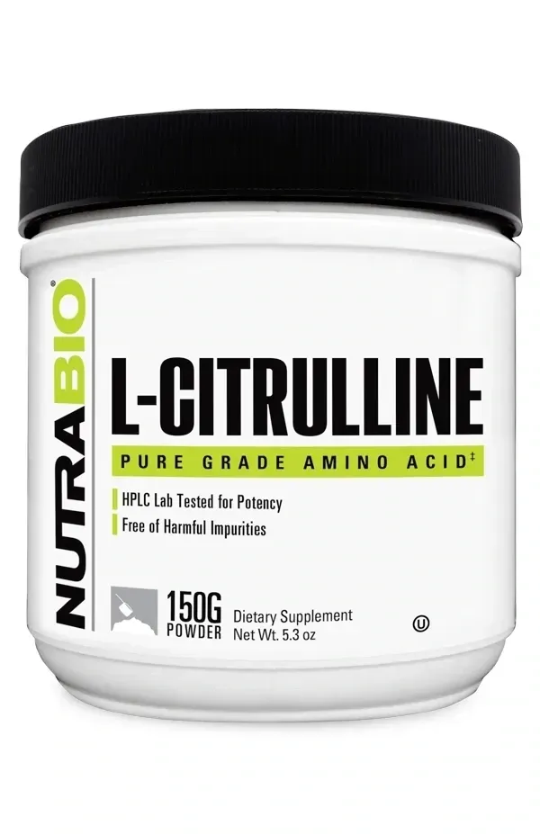 NutraBio Citrulline, Size: 75 Servings