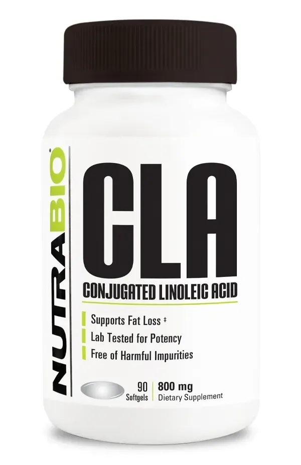 NutraBio CLA 800 mg, Size: 90 Softgels