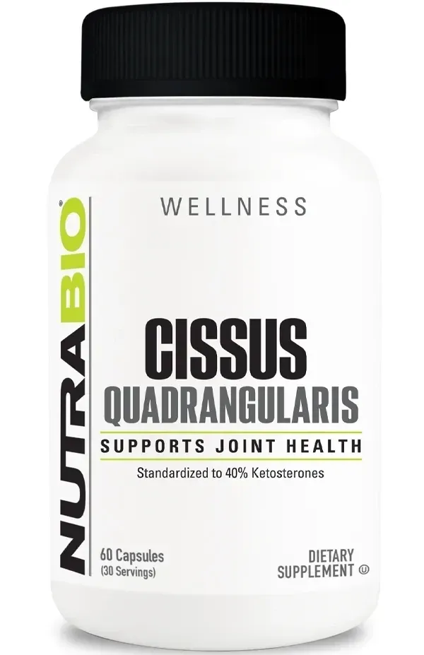 NutraBio Cissus Quadrangularis, Size: 60 Capsules