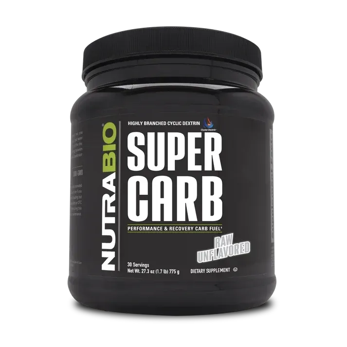 NutraBio Super Carb 30 Servings, Flavor: Unflavored, Size: 30 Servings