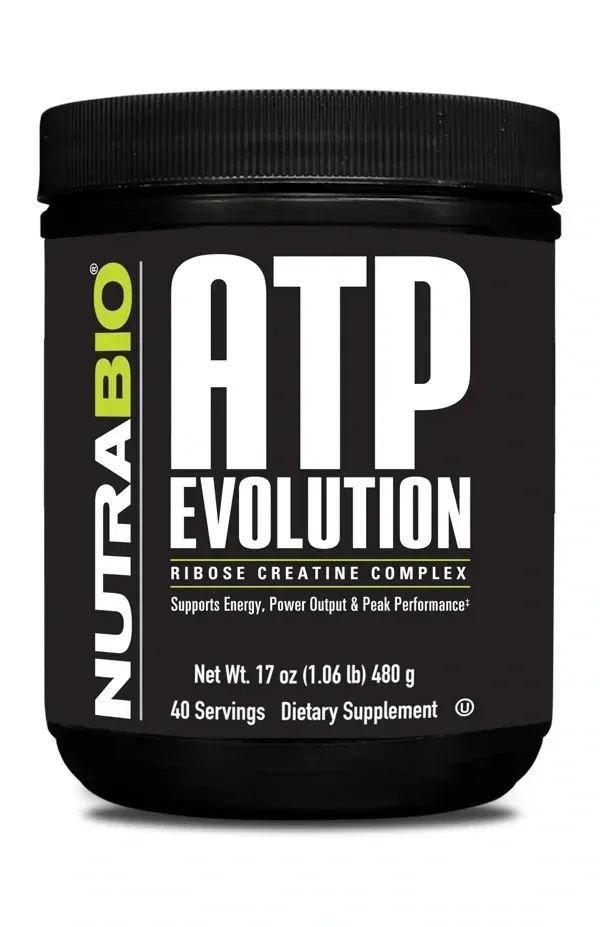 NutraBio ATP Evolution, Flavor: Unflavored, Size: 40 Servings