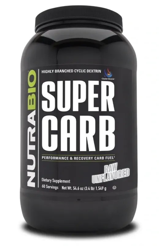 NutraBio Super Carb 60 Servings