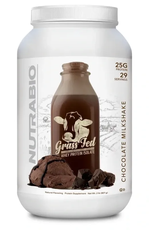 NutraBio Grass Fed Whey Isolate