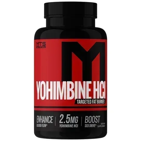 MTS Nutrition Yohimbine HCL, Size: 90 Capsules
