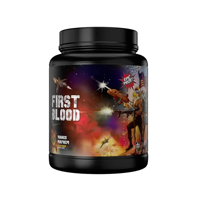 Merica Labz x Panda Supps First Blood Pre-Workout