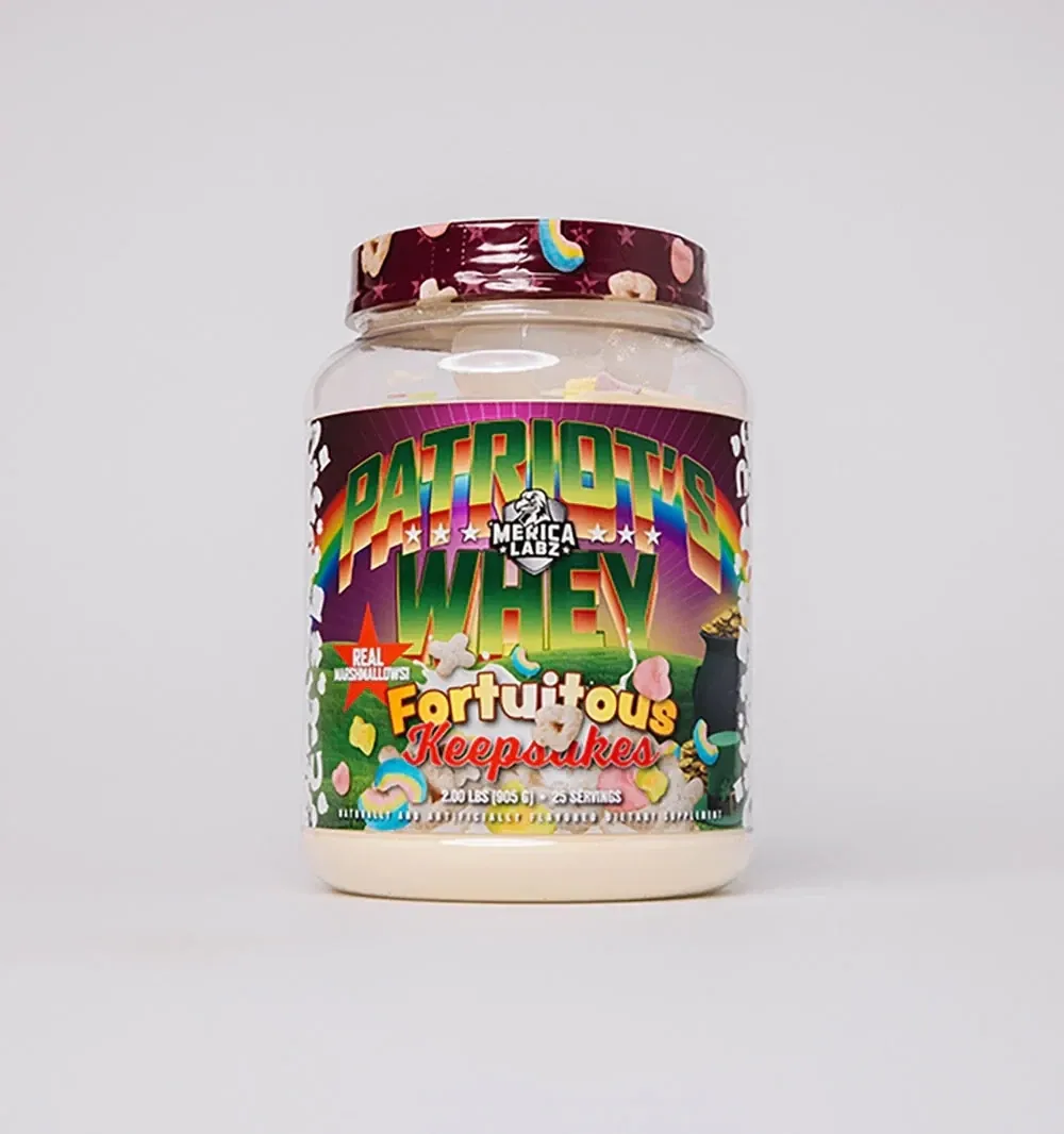Merica Labz Patriot's Whey, Flavor: Fortuitous Keepsakes, Size: 2 lb