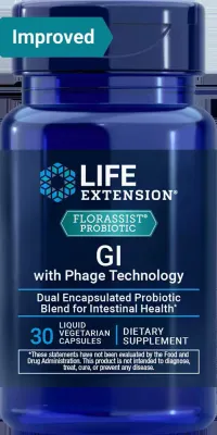 Life Extension FLORASSIST GI with Phage Technology
