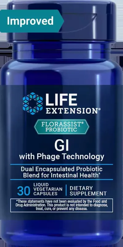 Life Extension FLORASSIST GI with Phage Technology