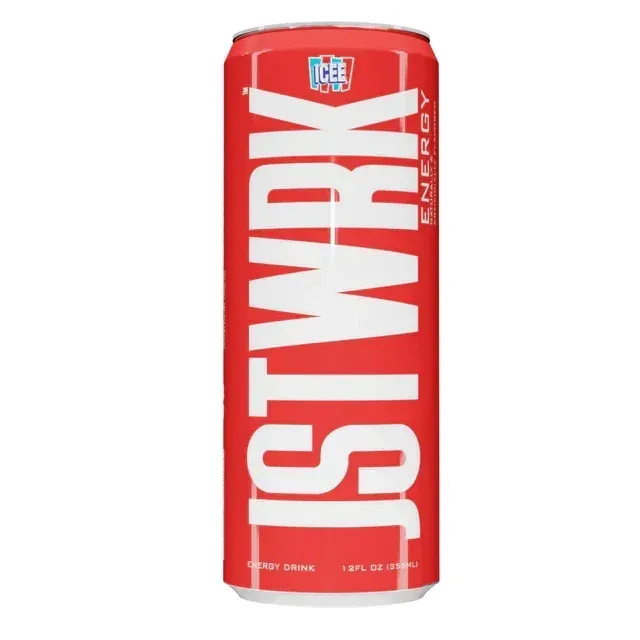 JST WRK Energy, Flavor: ICEE Cherry, Notice: Limit 12 cans; overages refunded., Size: 1 Can (12 fl oz)