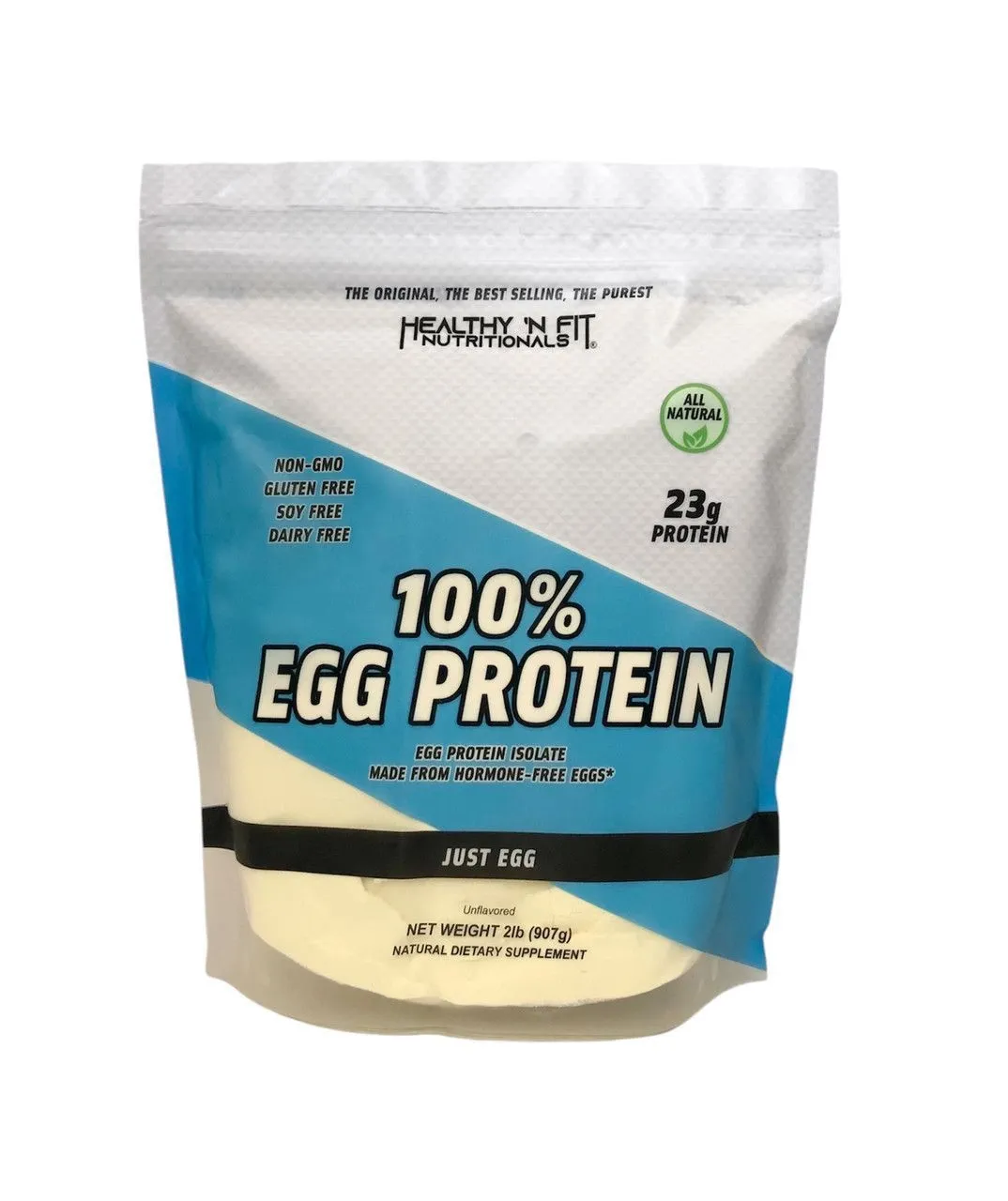 Healthy N Fit 100% Egg Protein, Flavor: Just Egg (Unflavored), Size: 2 lb