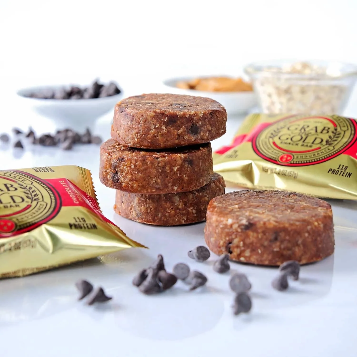 Grab The Gold Snack Bars, Flavor: Chocolate Peanut Butter, Size: 1 Bar