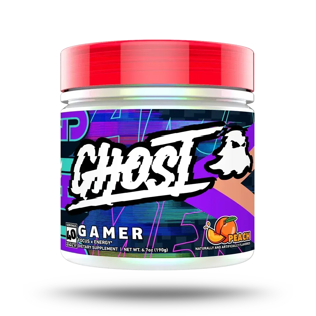 Ghost Gamer, Flavor: Peach, Size: 40 Servings