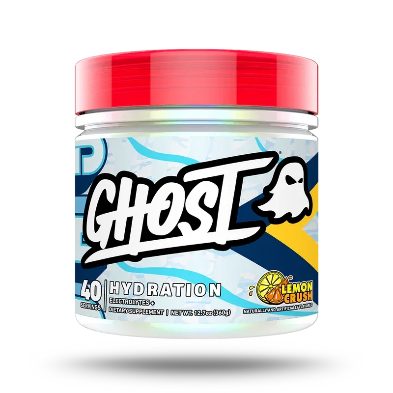 Ghost Hydration, Flavor: Lemon Crush, Size: 40 Servings