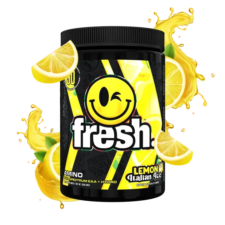 Fresh Supps Fresh Amino, Flavor: Lemon Italian Ice, Size: 30 Servings