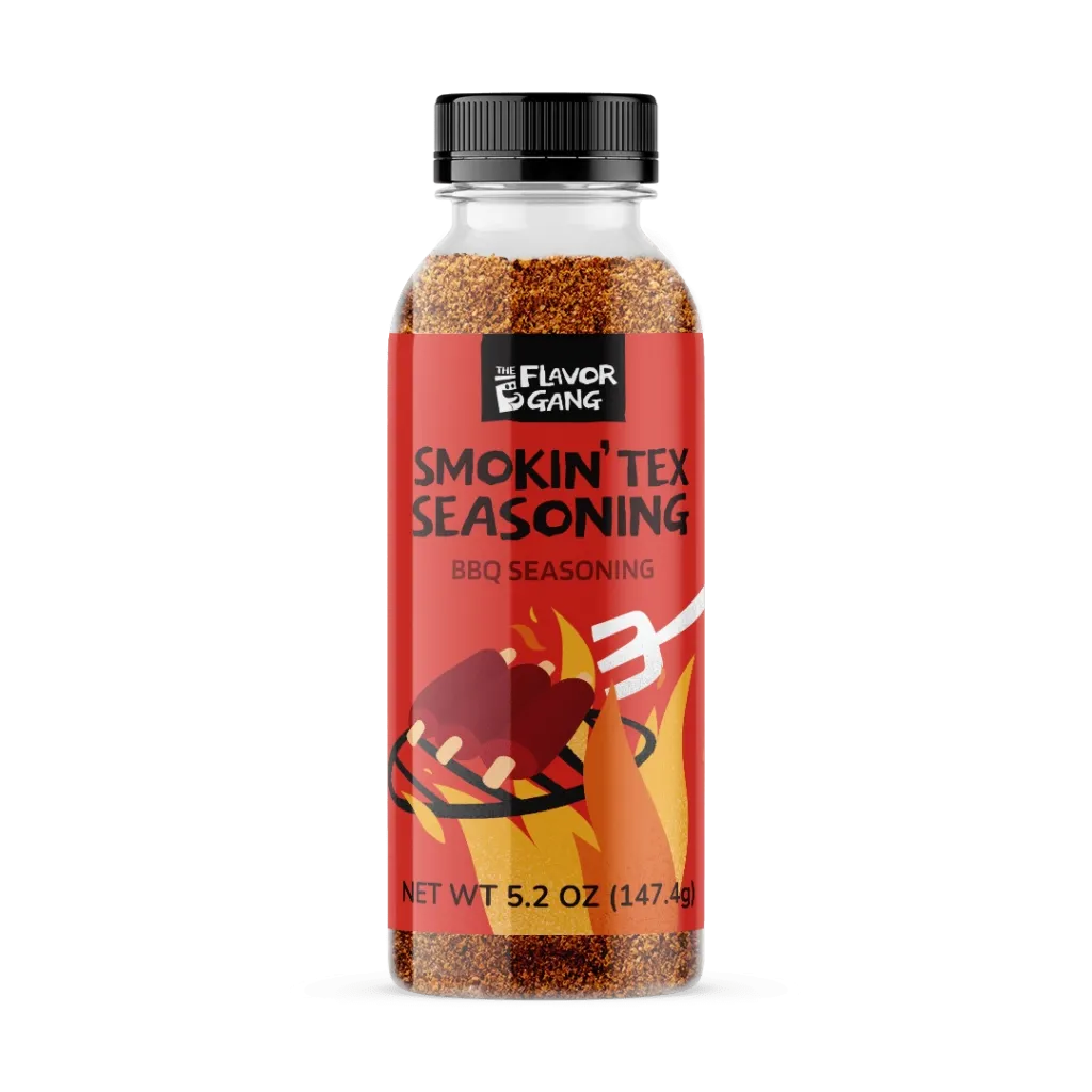 The Flavor Gang Flavor Spices, Flavor: Smokin' Tex Seasoning (BBQ), Size: 1 Bottle