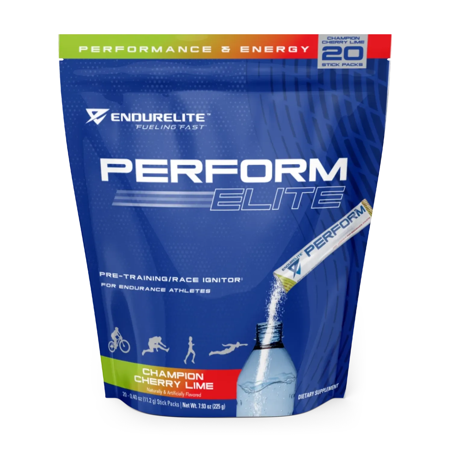 EndurElite Perform Elite, Flavor: Champion Cherry Limeade, Size: 20 Servings