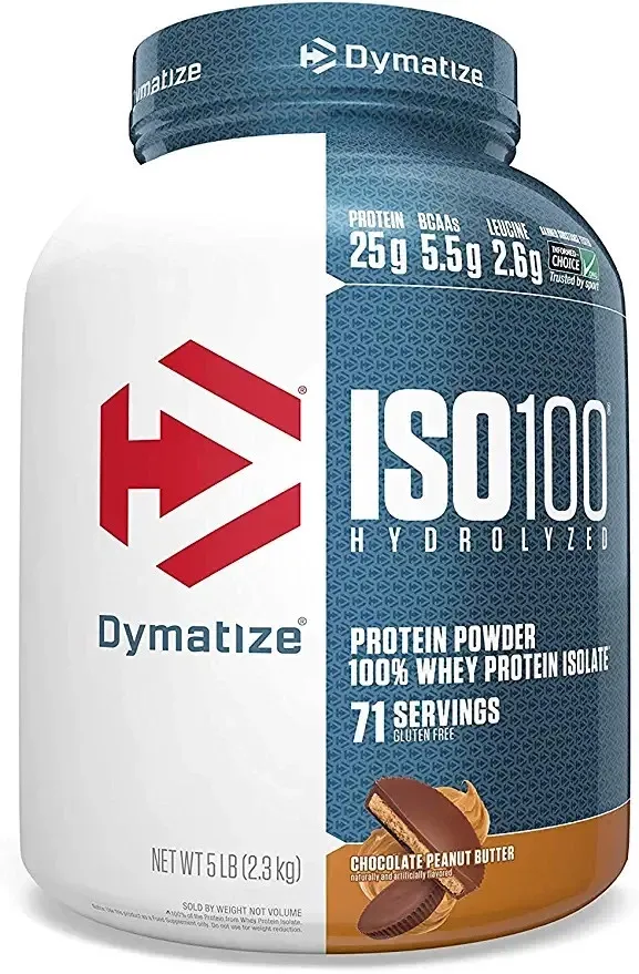 Dymatize ISO100 5 lb, Flavor: Chocolate Peanut Butter, Size: 5 lb