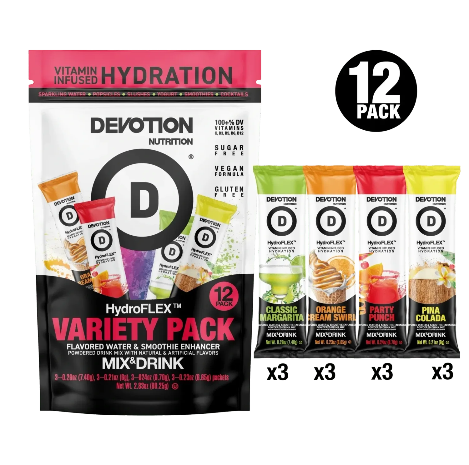Devotion Nutrition HydroFLEX Stick Packs