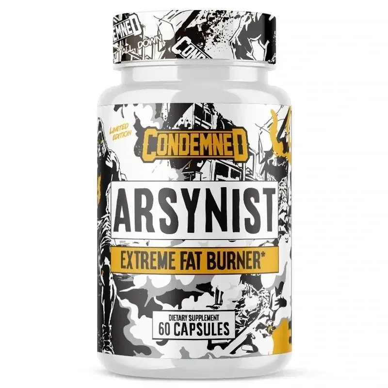 Condemned Labz Arsynist, Size: 60 Capsules