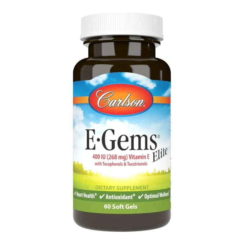Carlson E-Gems Elite 400 IU 268mg