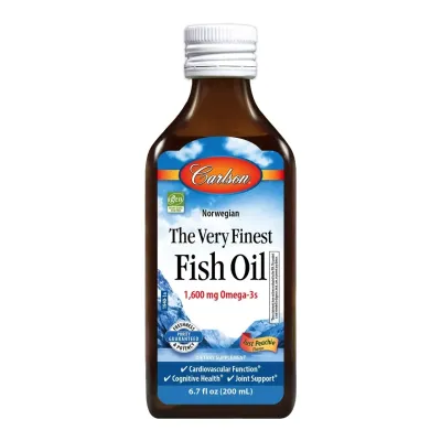 Carlson The Very Finest Fish Oil Liquid 200 ml Carlson The Very Finest Fish Oil Liquid 200 ml