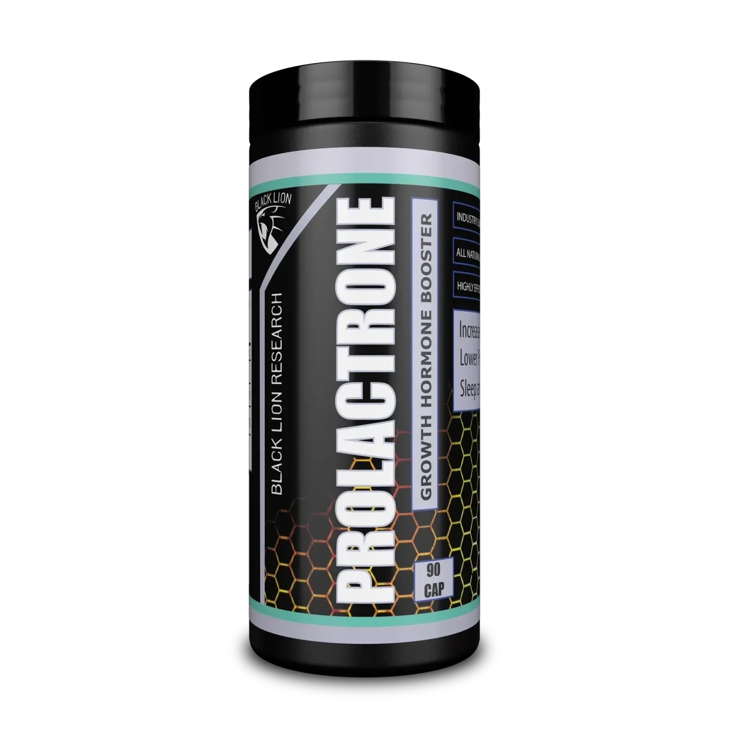 Black Lion Research Prolactrone, Size: 90 Capsules