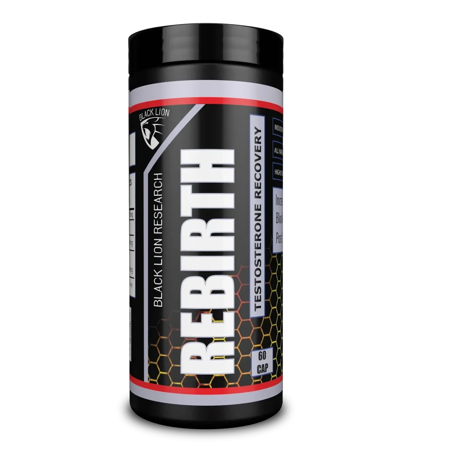 Black Lion Research Rebirth, Size: 60 Capsules