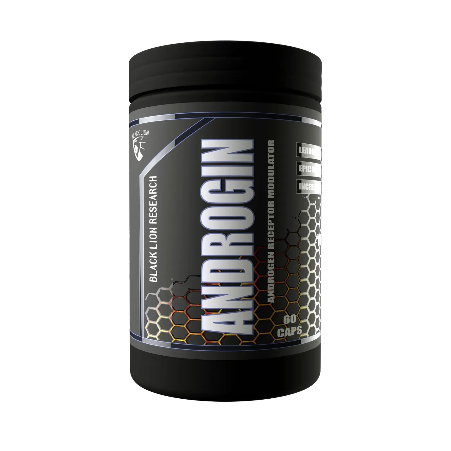 Black Lion Research Androgin, Size: 60 Capsules