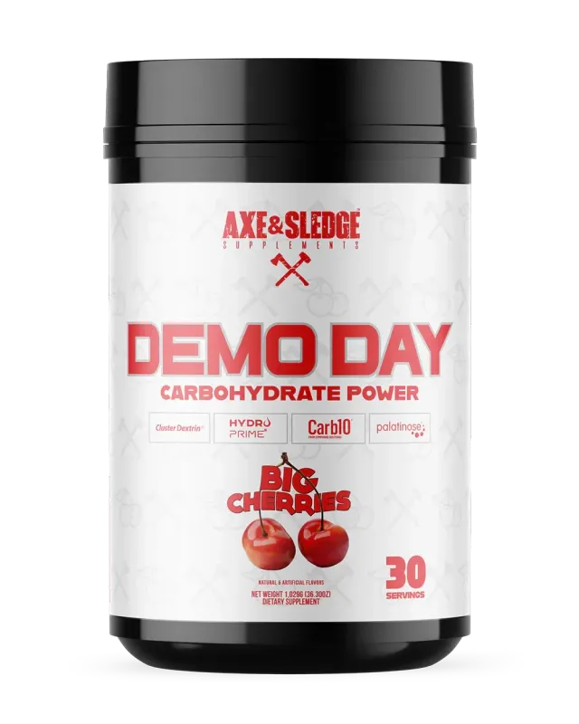 Axe and Sledge Demo Day Carbohydrate Powder V2
