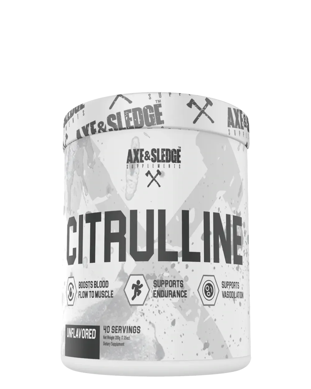Axe and Sledge Basics Citrulline, Flavor: Unflavored, Size: 40 Servings