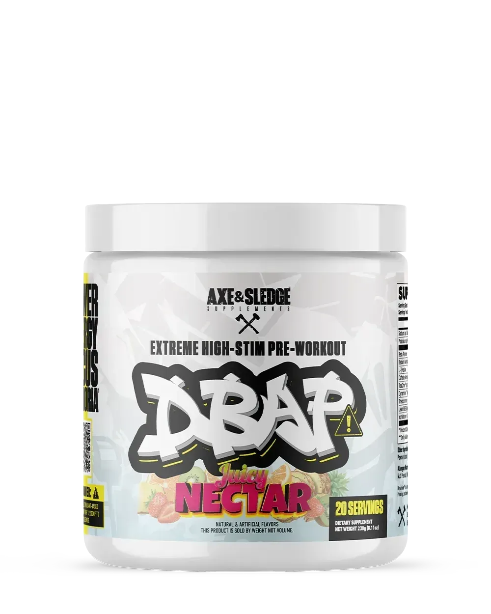 Axe and Sledge DBAP V2 Pre-Workout, Flavor: Juicy Nectar, Size: 20 Servings