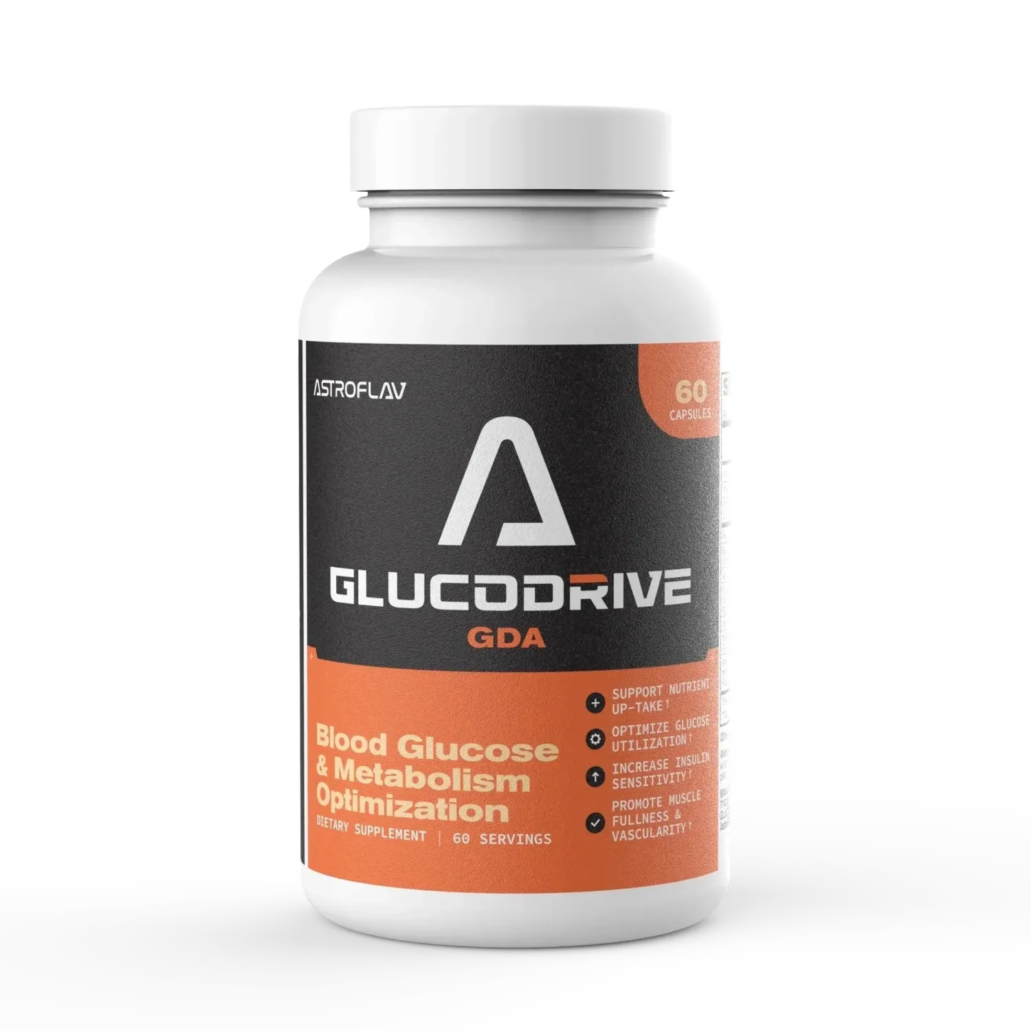 AstroFlav GlucoDrive, Size: 60 Capsules