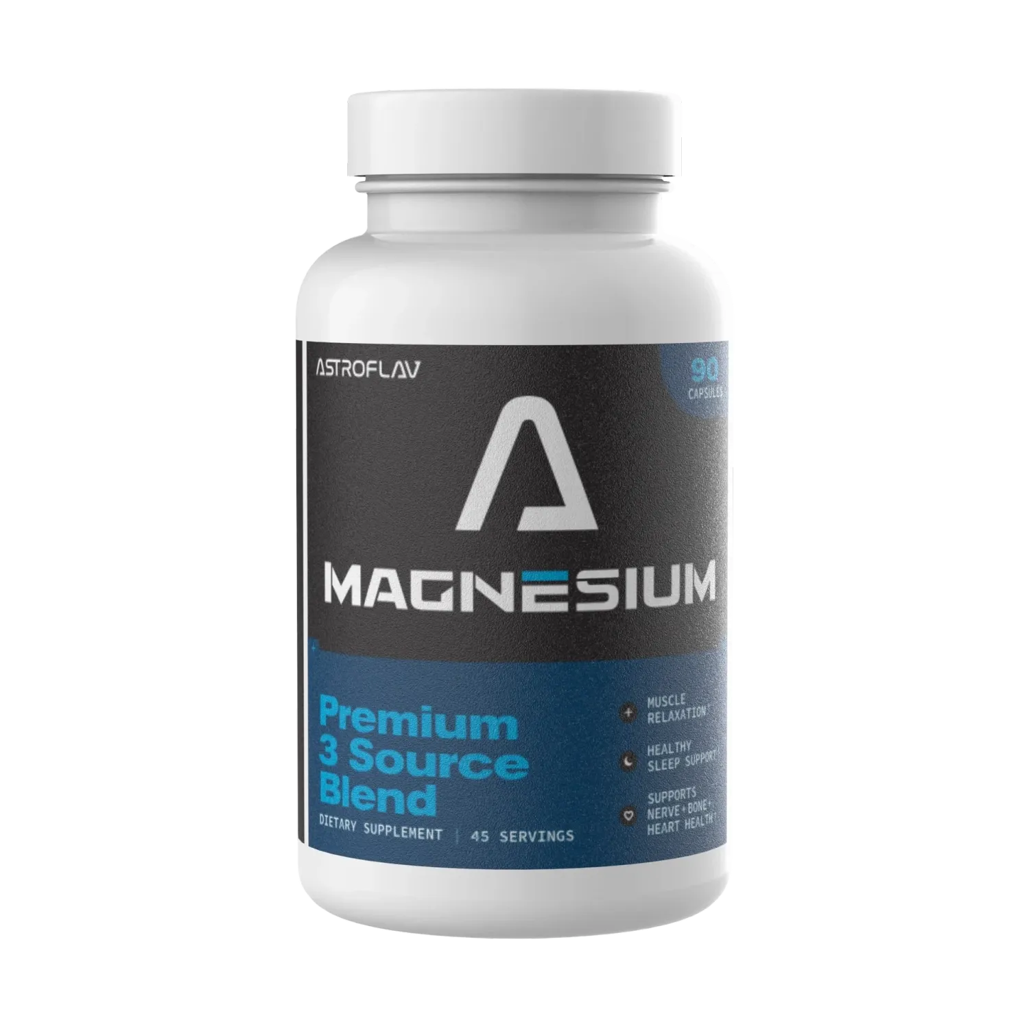 AstroFlav Magnesium, Size: 90 Capsules