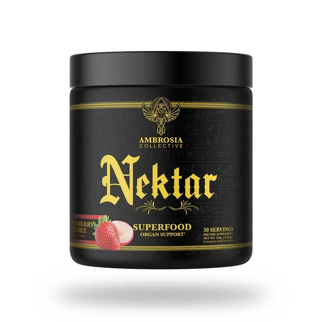 Ambrosia Nektar, Flavor: Strawberry Lychee, Size: 30 Servings