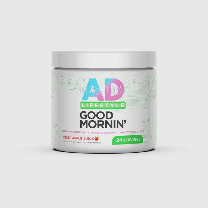 Project AD Good Mornin, Flavor: Crisp Apple Juice, Size: 24 Servings