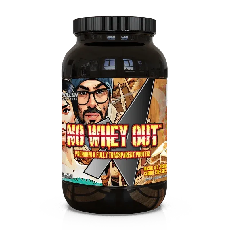 Apollon Nutrition No Whey Out, Flavor: Carrot Cheesecake, Size: 2 lb