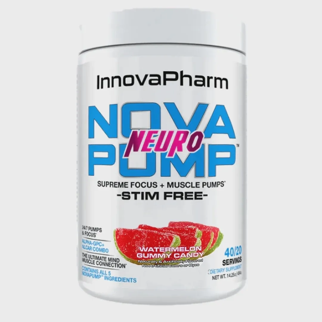 InnovaPharm NovaPump Neuro, Flavor: Watermelon Gummy Candy, Size: 40/20 Servings