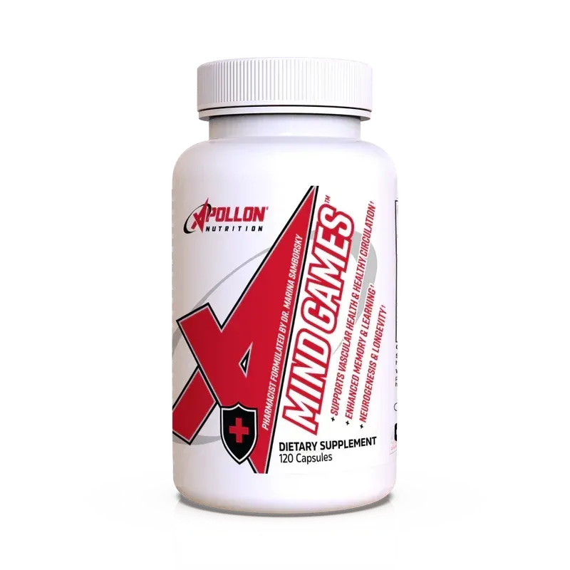 Apollon Nutrition Mind Games V2, Size: 120 Capsules