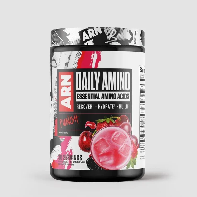 Arms Race Nutrition Daily Amino, Flavor: Punch, Size: 30 Servings