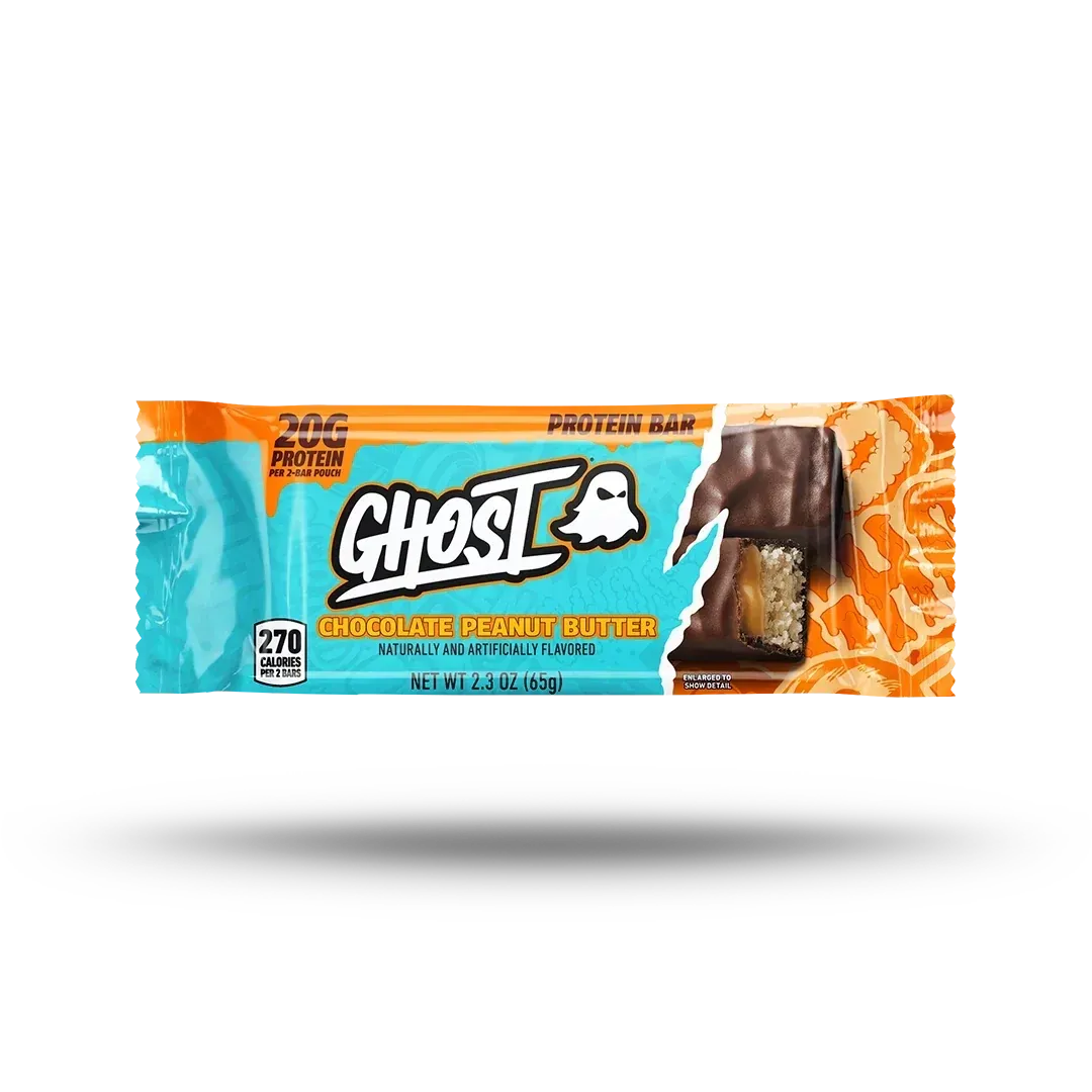 Ghost Protein Bars, Flavor: Chocolate Peanut Butter, Size: 1 Bar