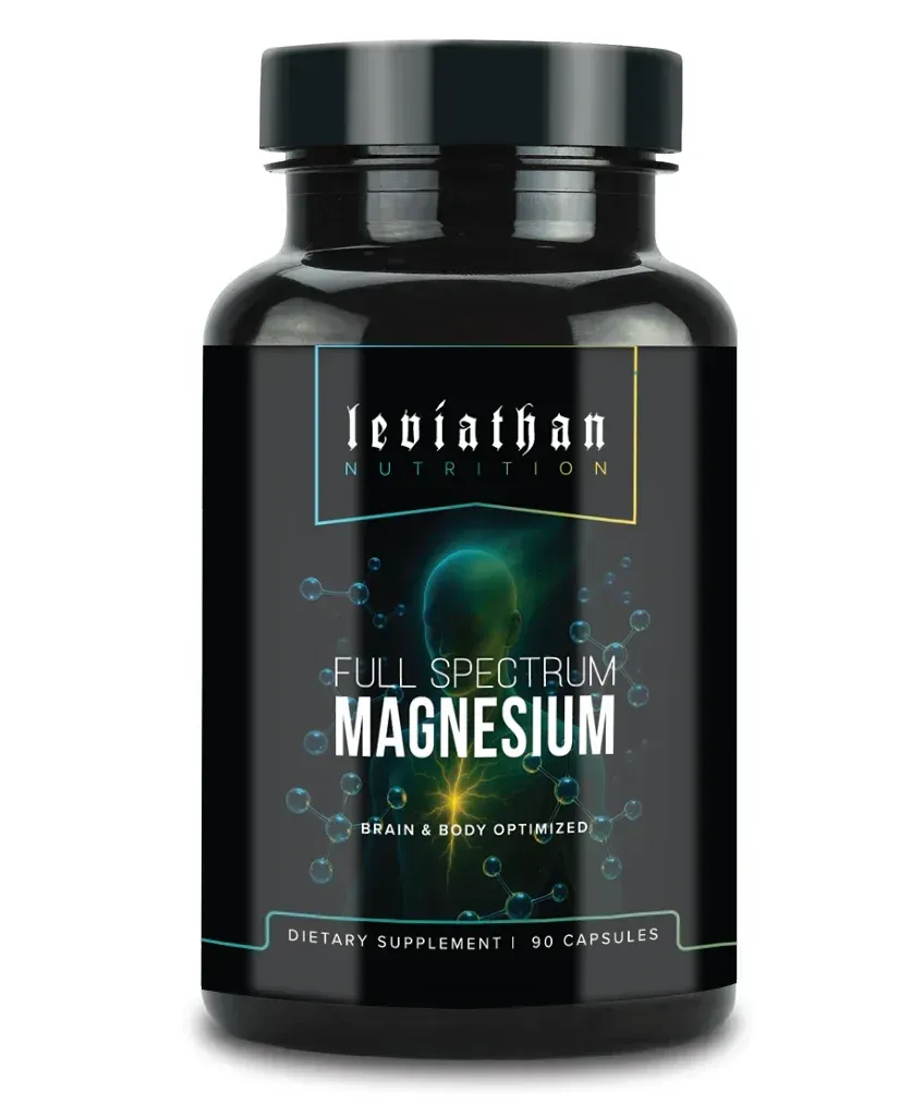 Leviathan Nutrition Full Spectrum Magnesium, Size: 90 Capsules