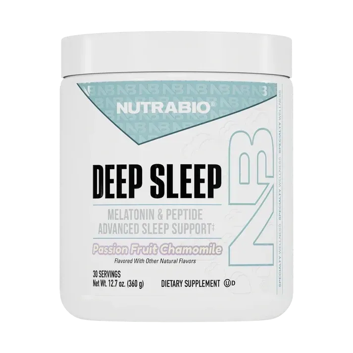 NutraBio Deep Sleep, Flavor: Passion Fruit Chamomile, Size: 30 Servings
