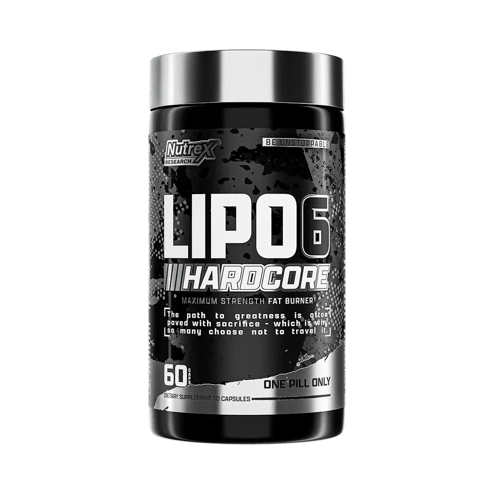 Nutrex LIPO-6 Hardcore, Size: 60 Capsules