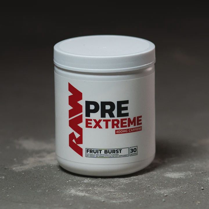 Raw Nutrition Raw Pre Extreme, Flavor: Fruit Burst, Size: 30 Servings