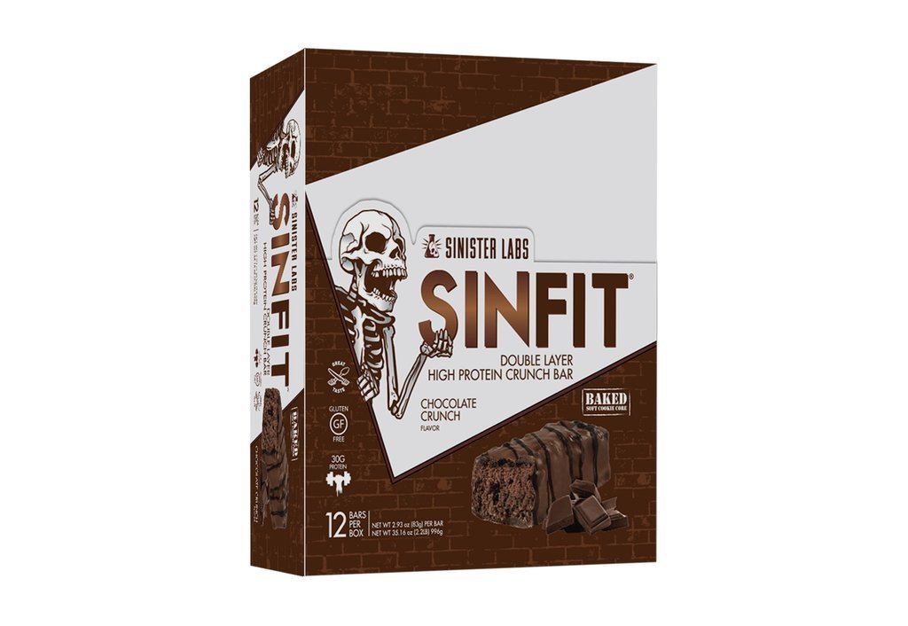 Sinister Labs SINFIT Protein Bars 12/box