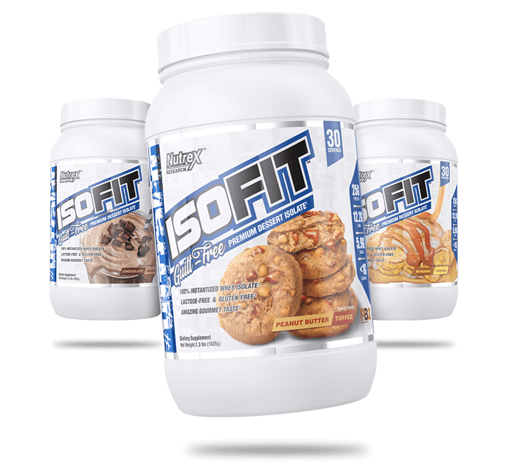 Nutrex IsoFit Whey Isolate 30 Servings