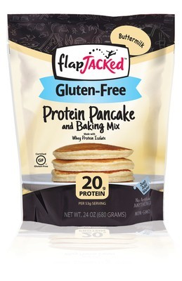 FlapJacked - All-Natural High-Protein Pancake and Baking Mix (24 oz)