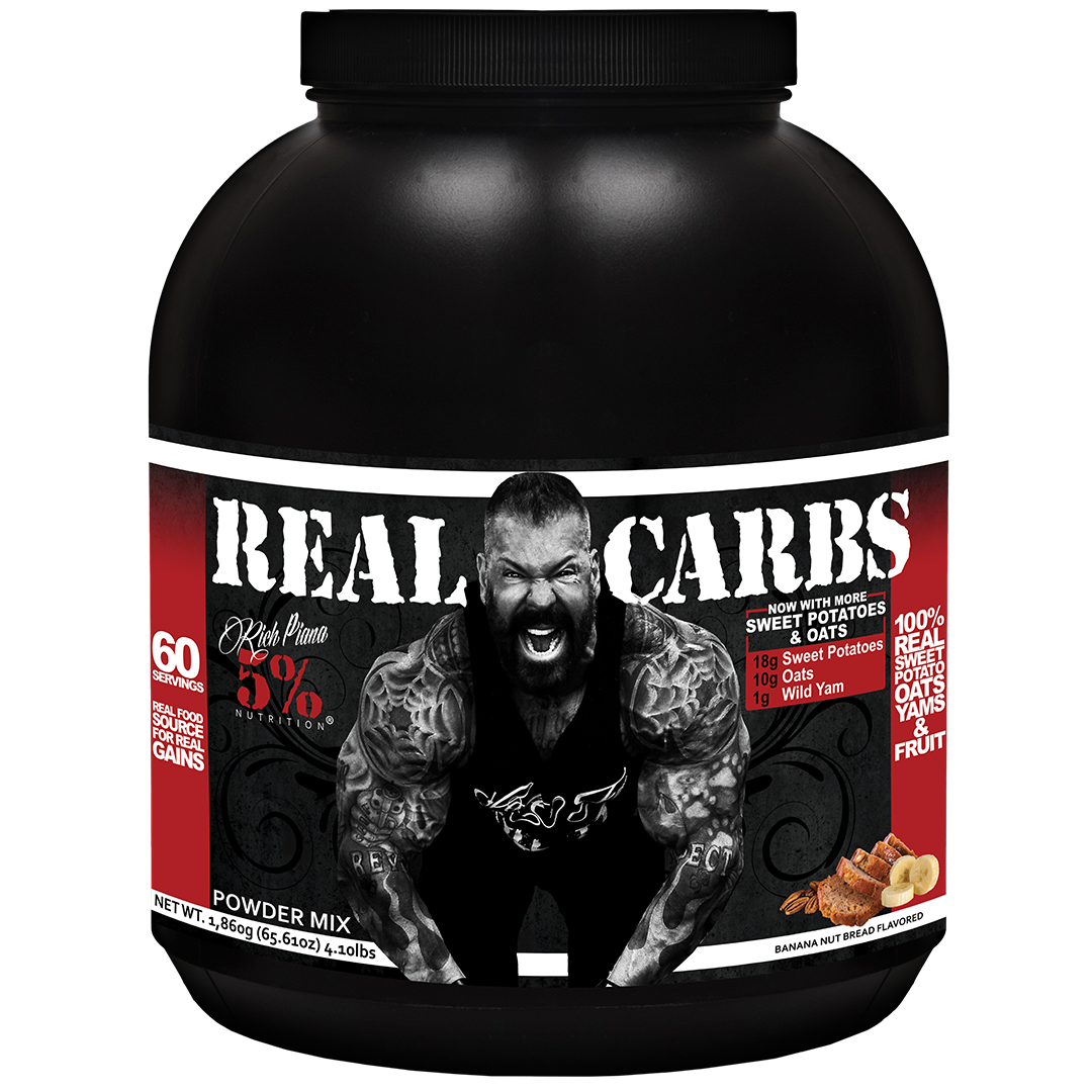 5% Nutrition Real Carbs, Size: 60 Servings, Flavor: Banana Nut Bread