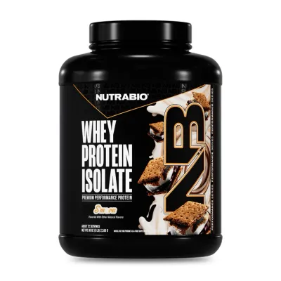 NutraBio Whey Protein Isolate 5 lb