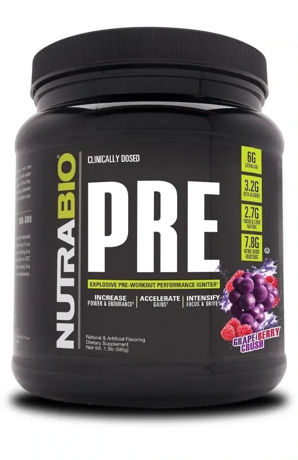 NutraBio PRE Workout V5